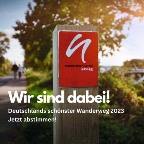 Wir sind dabei! Deutschlands schönster Wanderweg 2023