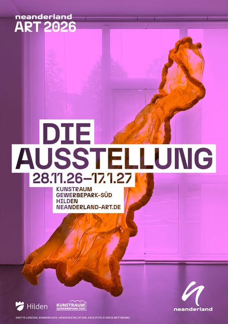 Keyvisual zur Kulturveranstaltung neanderland ART 2026