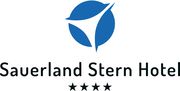Logo Sauerland Stern Hotel mit Motiv in blau-weiß
