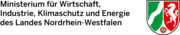 Logo du ministère de l'économie, de l'industrie, de la protection du climat et de l'énergie du Land de Rhénanie du Nord-Westphalie